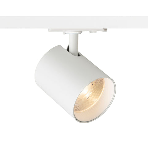 IRIS 7 1-vaihekiskolle valkoinen  230V LED 10W 24°  3000K – valmistajan tuotekuva (R14476)
