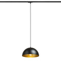 GLADYS 30 1-vaihekiskolle musta/kultainen 230V LED E27 15W – valmistajan tuotekuva (R14505)