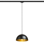 GLADYS 30 3-vaihekiskolle musta/kultainen 230V LED E27 15W – valmistajan tuotekuva (R14509)