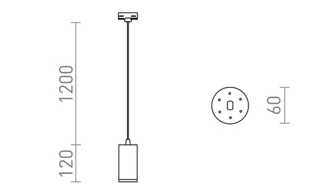 Minimalistinen kohdevalaisin