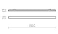 TRIDENT PRO 150 LED-riippuvalaisin, 60W, IP65 - Nordic Lumen