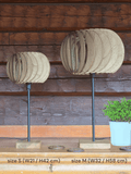 Nordland Design Fiona -pöytävalaisin, koko M, vaaleanruskea – tuotegallerian kuva 2