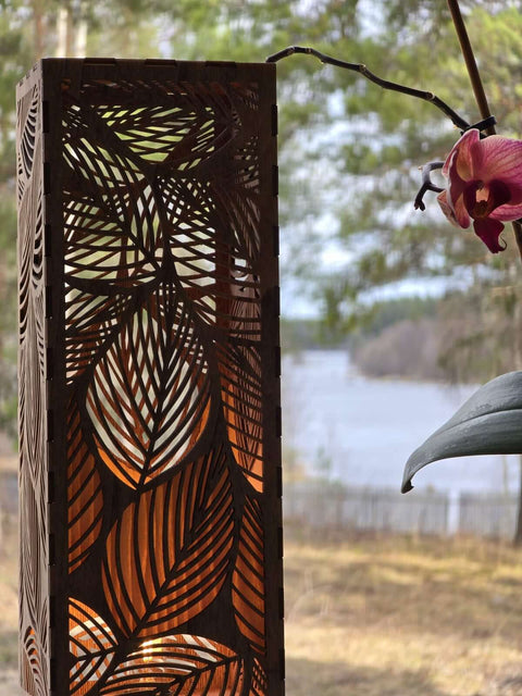 Nordland Design Saga -pöytävalaisin, luonnonvärinen – tuotegallerian kuva 3
