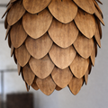 Nordland Design Anders fönsterlampa, storlek S, ljusbrun – tillverkarens modellbild