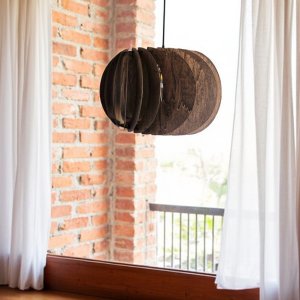 Nordland Design Fiona -ikkunavalaisin, koko S, vaaleanruskea – tuotegallerian kuva 3