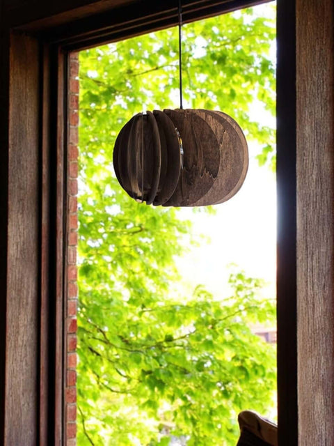 Nordland Design Fiona -ikkunavalaisin, koko S, tummantammen sävy – tuotegallerian kuva 4