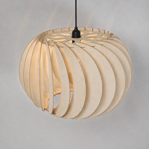 Nordland Design Fiona fönsterlampa, storlek M, naturfärgad – tillverkarens modellbild
