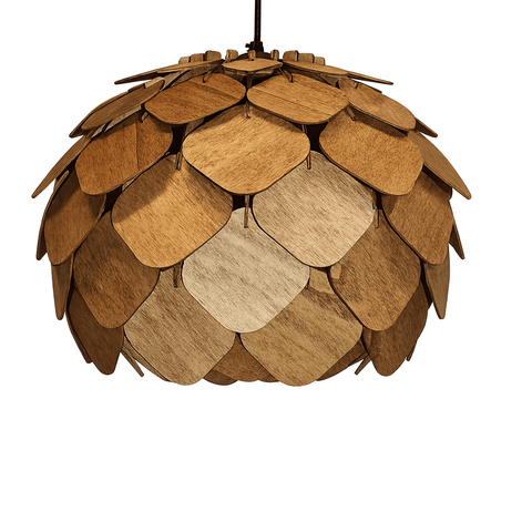 Nordland Design Isabella Mini fönsterlampa, storlek S, ljusbrun – tillverkarens modellbild