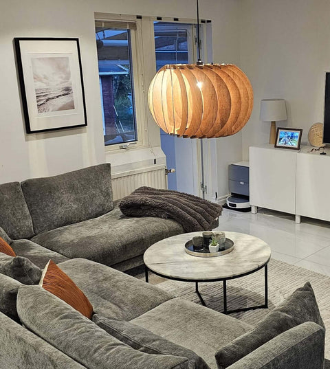 Nordland Design Fiona -puinen kattovalaisin – tuotegallerian kuva 3